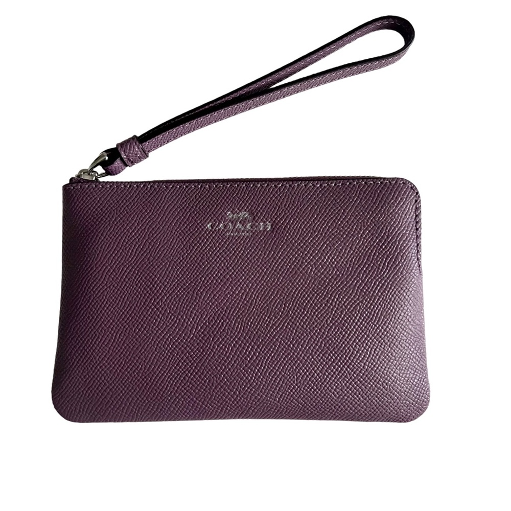 Coach Leather Wristlet, NWT